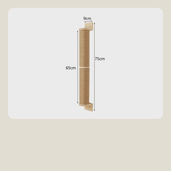 Extra-long scratching post video