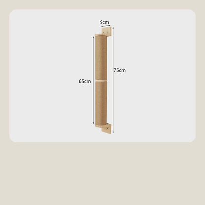 Extra-long scratching post video